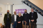 Zack Ali visits Open House with Felicity Buchan MP